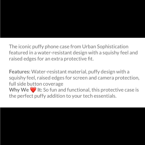 North Face Puffer iPhone cover. iPhone 12/ 12 pro. - Picture 3 of 3